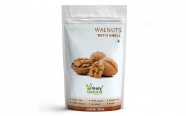 Holy Natural Walnuts With Shell   Pack  200 grams